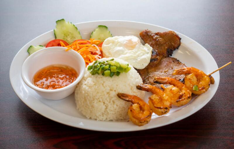 3. Combo Rice Platter
