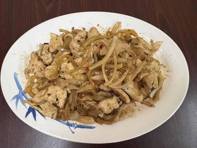 11. Lemongrass Chicken Rice Platter