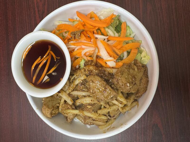 22. Mock Duck Salad Bowl