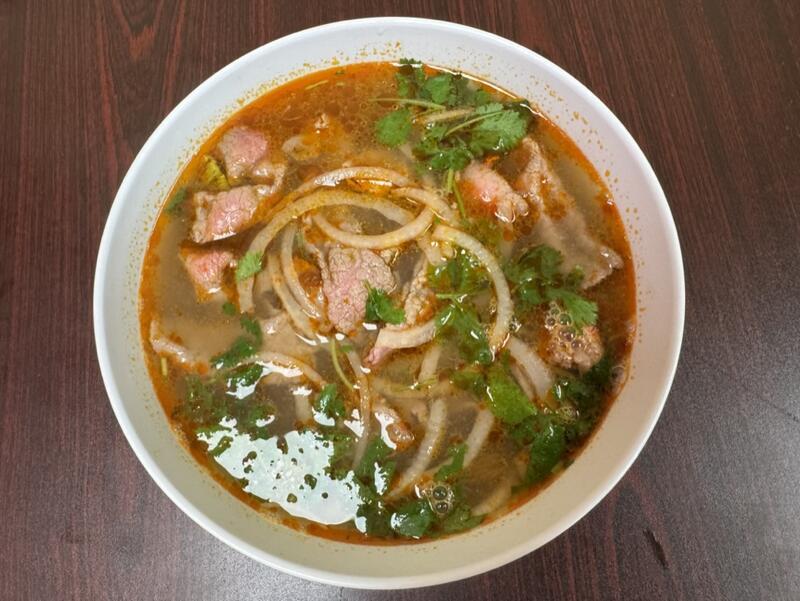33. Steak Spicy Lemongrass Noodle Soup