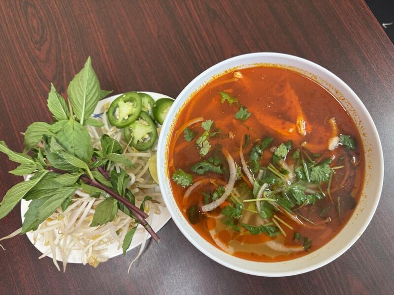 33. Chicken Spicy Lemongrass Noodle Soup