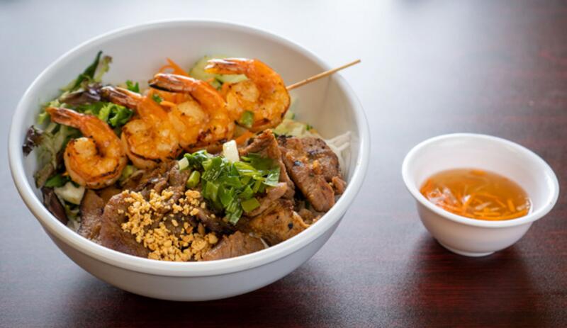 35. Shrimp & Pork Salad Bowl