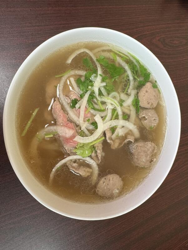 42. Steak & Meatball Pho